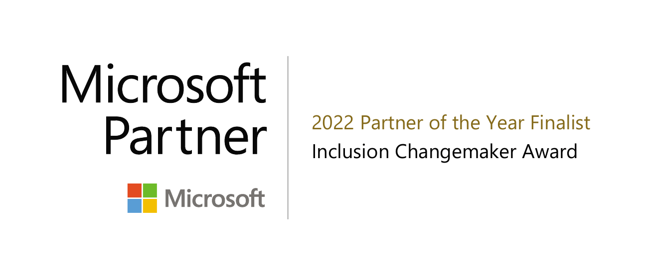 2022 Partner of the Year Finalist - Inclusion Changemaker Award